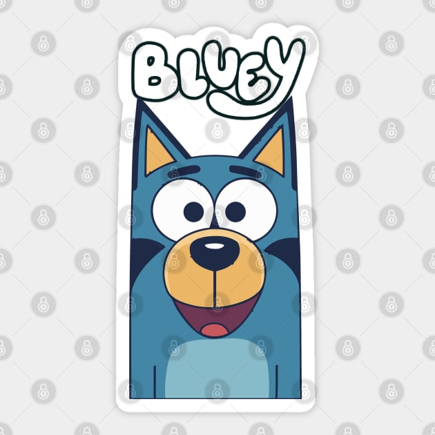 Bluey 3 Sticker by bmron